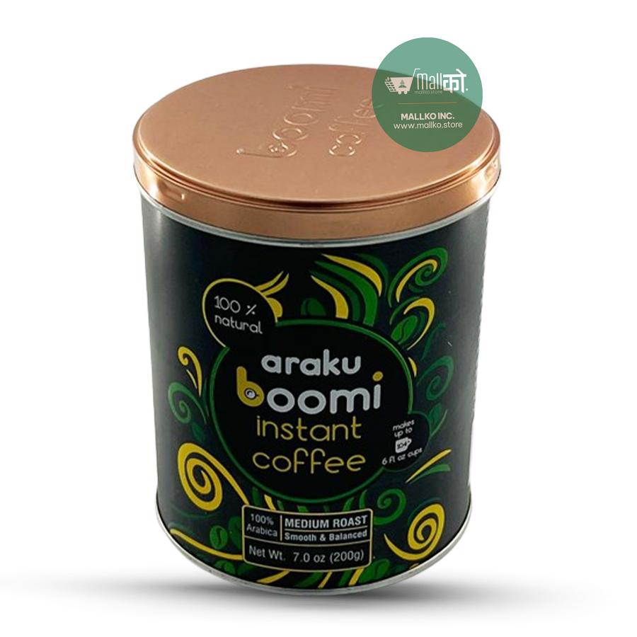 Araku Boomi Instant Coffee Powder 59408 USA